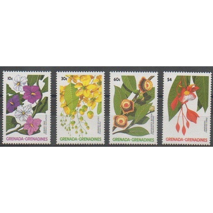 Buy this set of stamps of Grenadines of the year 1988 (Nb 928/931).