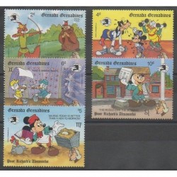 Grenadines - 1989 - Nb 1067/1071 - Walt Disney