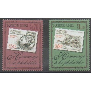 Acheter cette série de timbres des Nations Unies (ONU - Genève)  de l'année 1997 (No 338/339).