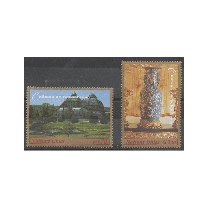 Buy this set of stamps of United Nations (UN - Geneva) of the year 1998 (Nb 370/371).