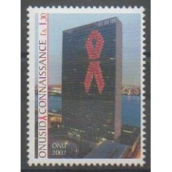 Nations Unies (ONU - Genève) - 2002 - No 469 - Santé ou Croix-Rouge