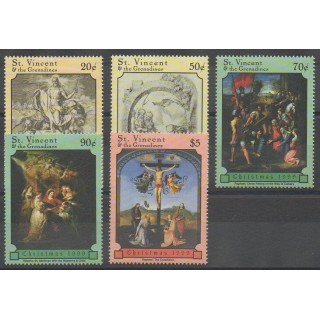 Acheter cette série de timbres de Saint-Vincent de l'année 1999 (No 3781/3785).