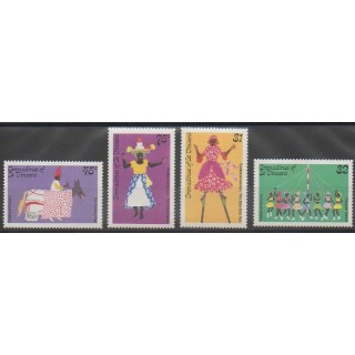 Buy this set of stamps of Saint Vincent (Grenadines) of the year 1985 (Nb 447/450).