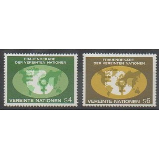 Buy this set of stamps of United Nations (UN - Vienna) of the year 1980 (Nb 9/10).