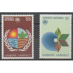 United Nations (UN - Vienna) - 1982 - Nb 24/25