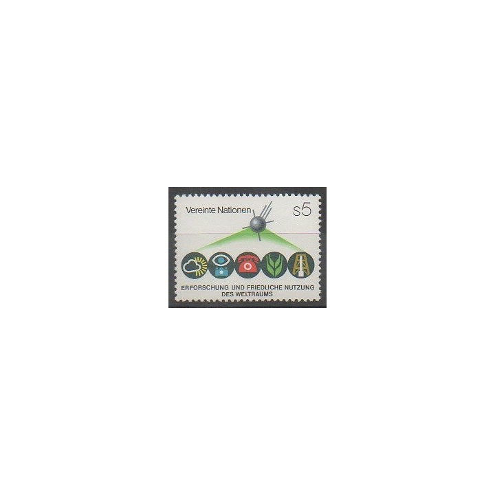 Buy this stamp of United Nations (UN - Vienna) of the year 1982 (Nb 26).
