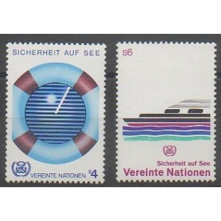 Acheter cette série de timbres des Nations Unies (ONU - Vienne) de l'année 1983 (No 30/31).