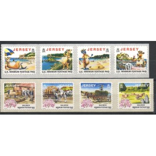 Timbres  - Jersey - 1997 - No 767/770 - 850/853