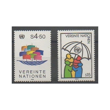 United Nations (UN - Vienna) - 1985 - Nb 49/50