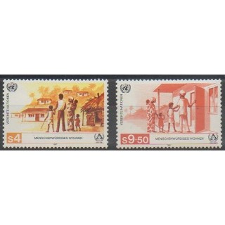 Acheter cette série de timbres des Nations Unies (ONU - Vienne) de l'année 1987 (No 69/70).