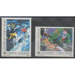 Buy this set of stamps of United Nations (UN - Vienna) of the year 1988 (Nb 85/86).