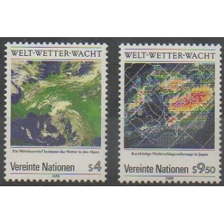 Acheter cette série de timbres des Nations Unies (ONU - Vienne) de l'année 1989 (No 92/93).