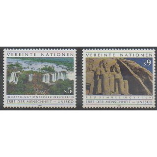 Acheter cette série de timbres des Nations Unies (ONU - Vienne) de l'année 1992 (No 137/138).