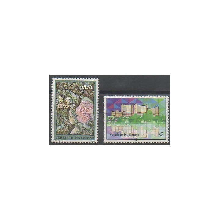 Buy this set of stamps of United Nations (UN - Vienna) of the year 1992 (Nb 149/150).