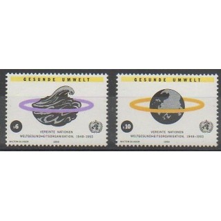 Acheter cette série de timbres des Nations Unies (ONU - Vienne) de l'année 1993 (No 163/164).