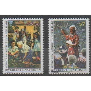 Acheter cette série de timbres des Nations Unies (ONU - Vienne) de l'année 1993 (No 157/158).