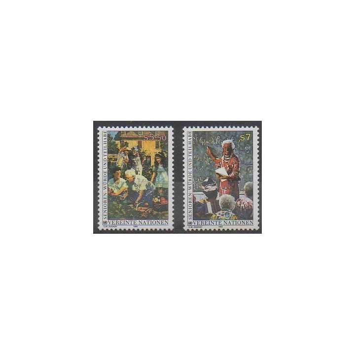 Acheter cette série de timbres des Nations Unies (ONU - Vienne) de l'année 1993 (No 157/158).