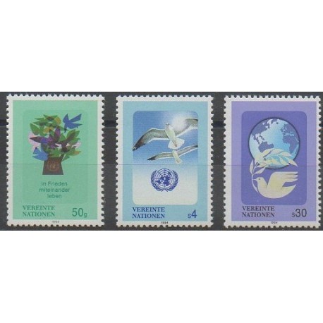 Nations Unies (ONU - Vienne) - 1994 - No 187/189