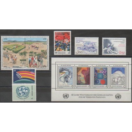United Nations (UN - Vienna) - Complete Year - 1986 - Nb 55/67 - BF3