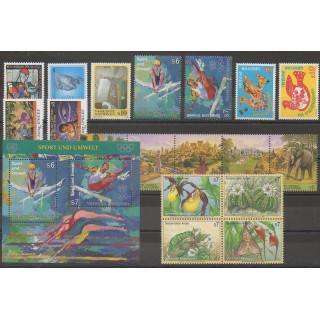 Buy the stamps of United Nations (UN - Vienna) of the year 1996 (Nb 222/239 - BF7).
