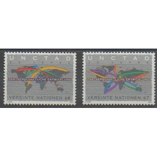 Acheter cette série de timbres des Nations Unies (ONU - Vienne) de l'année 1994 (No 196/197).