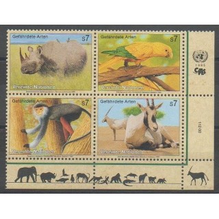 Buy this set of stamps of United Nations (UN - Vienna) of the year 1995 (Nb 200/203).