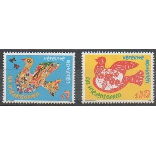 Buy this set of stamps of United Nations (UN - Vienna) of the year 1996 (Nb 236/237).