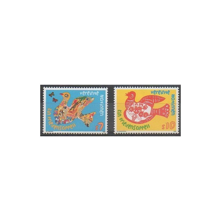 Acheter cette série de timbres des Nations Unies (ONU - Vienne) de l'année 1996 (No 236/237).