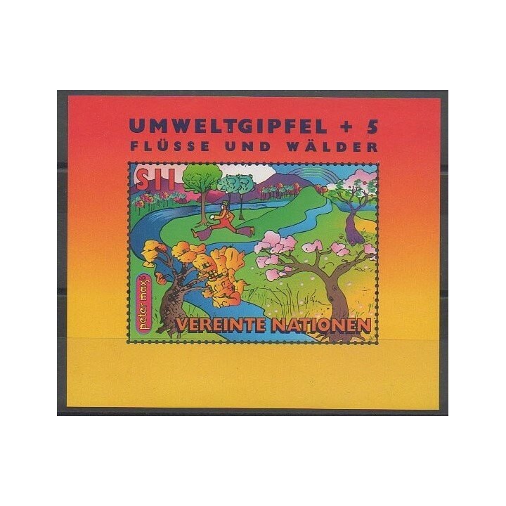 Buy this souvenir sheet  of United Nations (UN - Vienna) of the year 1997 (Nb BF8).