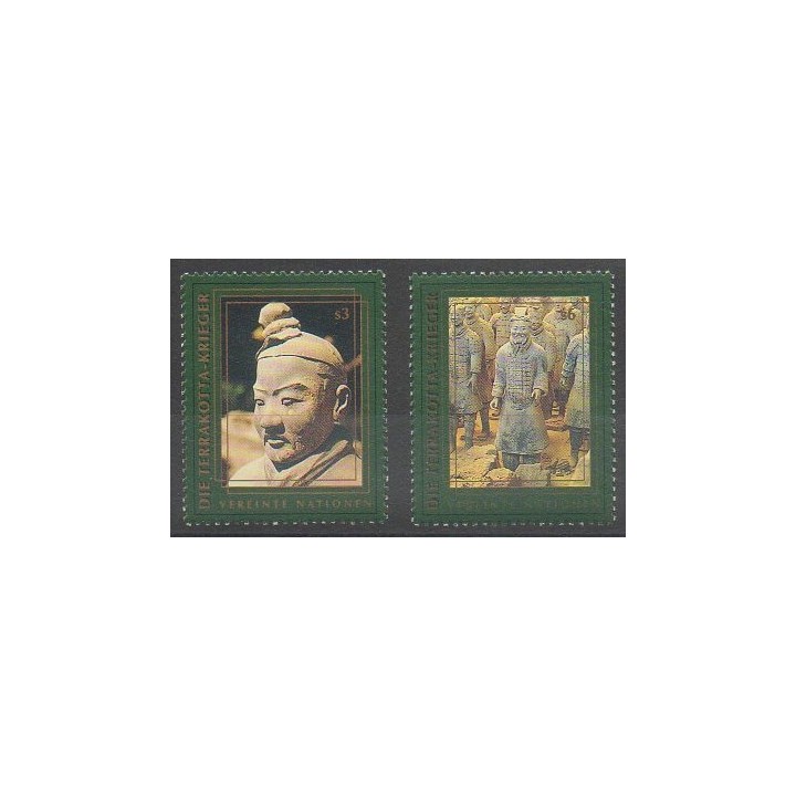 Buy this set of stamps of United Nations (UN - Vienna) of the year 1997 (Nb 257/258).