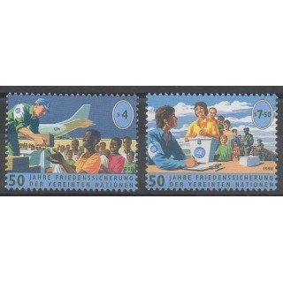 Buy this set of stamps of United Nations (UN - Vienna) of the year 1998 (Nb 284/285).