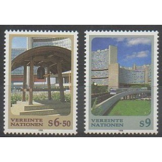 Buy this set of stamps of United Nations (UN - Vienna) of the year 1998 (Nb 265/266).