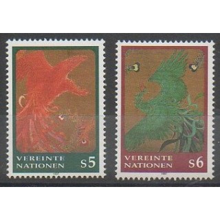 Buy this set of stamps of United Nations (UN - Vienna) of the year 1997 (Nb 240/241).