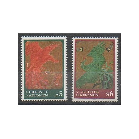 Nations Unies (ONU - Vienne) - 1997 - No 240/241 - Peinture