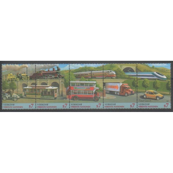 Acheter cette série de timbres des Nations Unies (ONU - Vienne) de l'année 1997 (No 250/254).