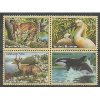 Buy this set of stamps of United Nations (UN - Vienna) of the year 2000 (Nb 319/322).