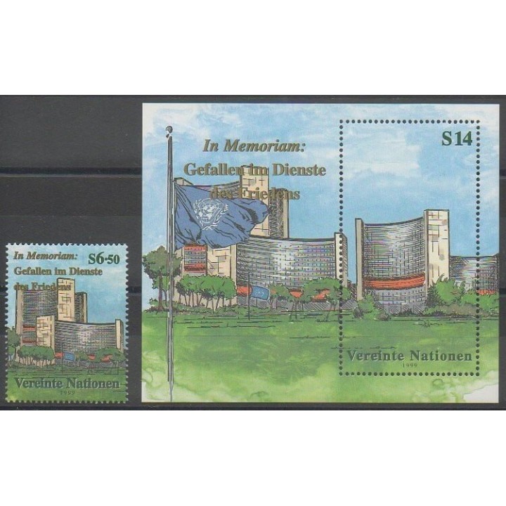 Acheter ce bloc-feuillet des Nations Unies (ONU - Vienne) de l'année 1999 (No 315 - BF11).