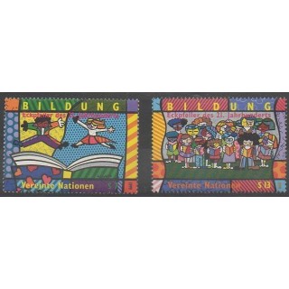 Buy this set of stamps of United Nations (UN - Vienna) of the year 1999 (Nb 316/317).