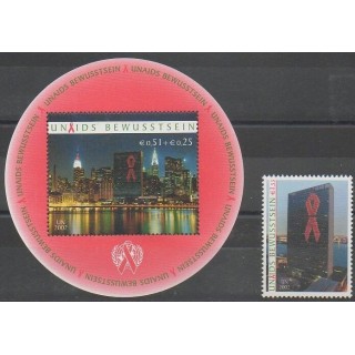 Buy this souvenir sheet  of United Nations (UN - Vienna) of the year 2002 (Nb 392 - BF15).