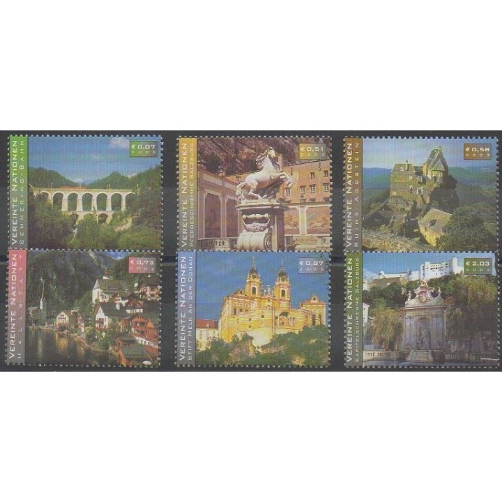 Buy this set of stamps of United Nations (UN - Vienna) of the year 2002 (Nb 364/369).