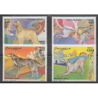 Acheter cette série de timbres de Somalie de l'année 2003 (No 866/869).