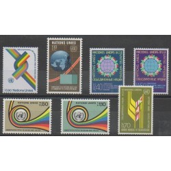 United Nations (UN - Geneva) - Complete Year - 1976 - Nb 56/62