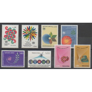 Buy the stamps of United Nations (UN - Geneva) of the year 1982 (Nb 103/110).
