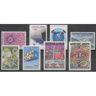Acheter les timbres des Nations Unies (ONU - Genève)  de l'année 1983 (No 111/118).