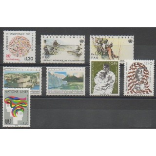 Buy the stamps of United Nations (UN - Geneva) of the year 1984 (Nb 119/126).