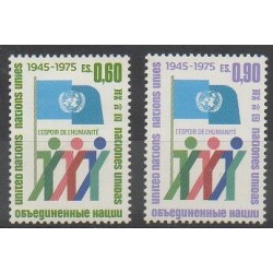 United Nations (UN - Geneva) - 1975 - Nb 50/51 - United Nations