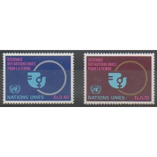 Buy this set of stamps of United Nations (UN - Geneva) of the year 1980 (Nb 89/90).
