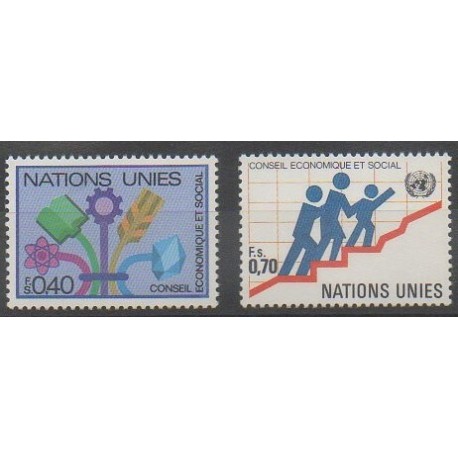 United Nations (UN - Geneva) - 1980 - Nb 94/95