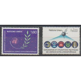 Buy this set of stamps of United Nations (UN - Geneva) of the year 1982 (Nb 107/108).