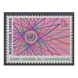 Nations Unies (ONU - Genève) - 1983 - No 111 - Télécommunications